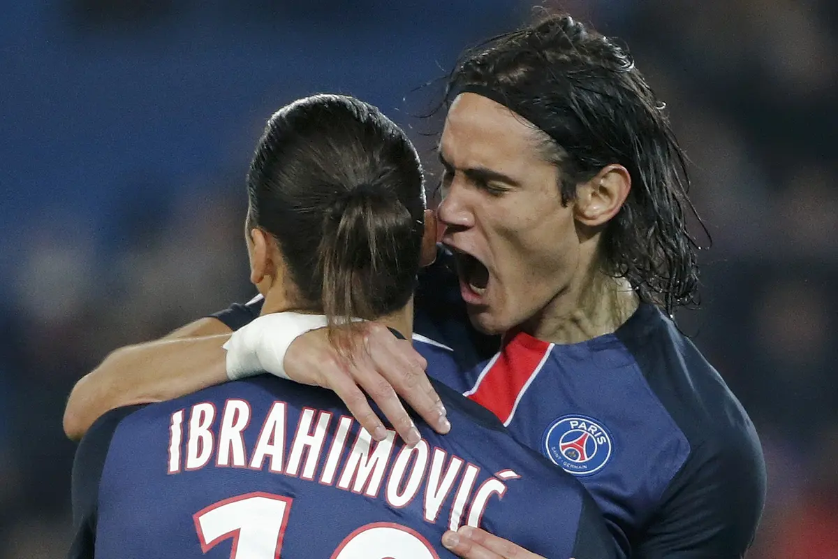 Zlatan Ibrahmivoc - Edinson Cavani