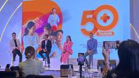 Yura Yunita menghadiri acara “#BeUnstoppable 50 Years Stories for Indonesia” oleh Betadine pada Selasa, 19 Agustus 2025.