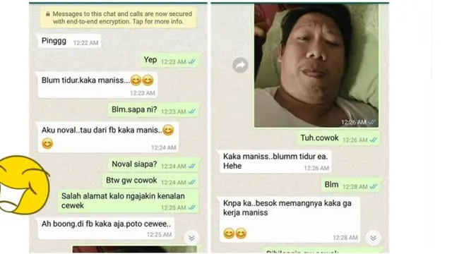 11 Chat Salah Sambung yang Bikin Ngakak Guling-Guling
