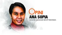 Ana Sopia, Country Manager NetApp Indonesia. Liputan6.com/Abdillah 