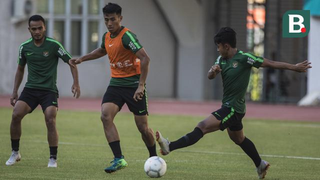Latihan Timnas Indonesia