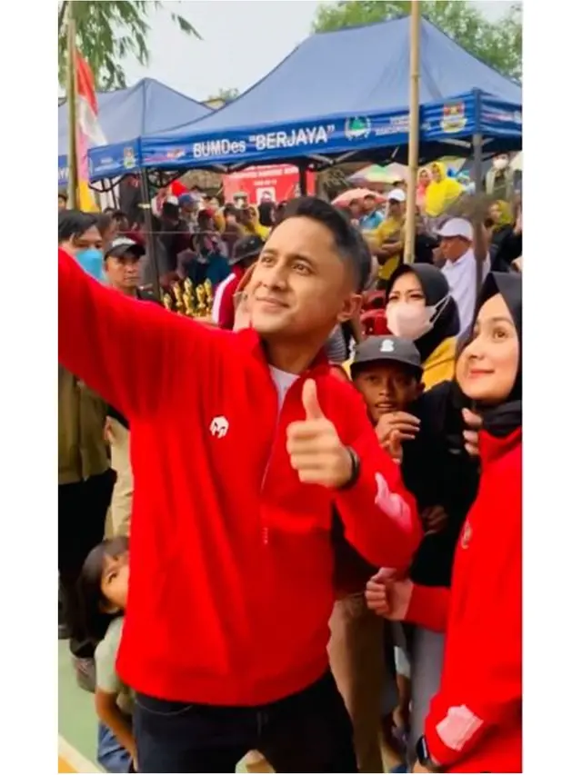 6 Potret Hengky Kurniawan di Rangkaian HUT Bandung Barat, Seru Bareng Warga