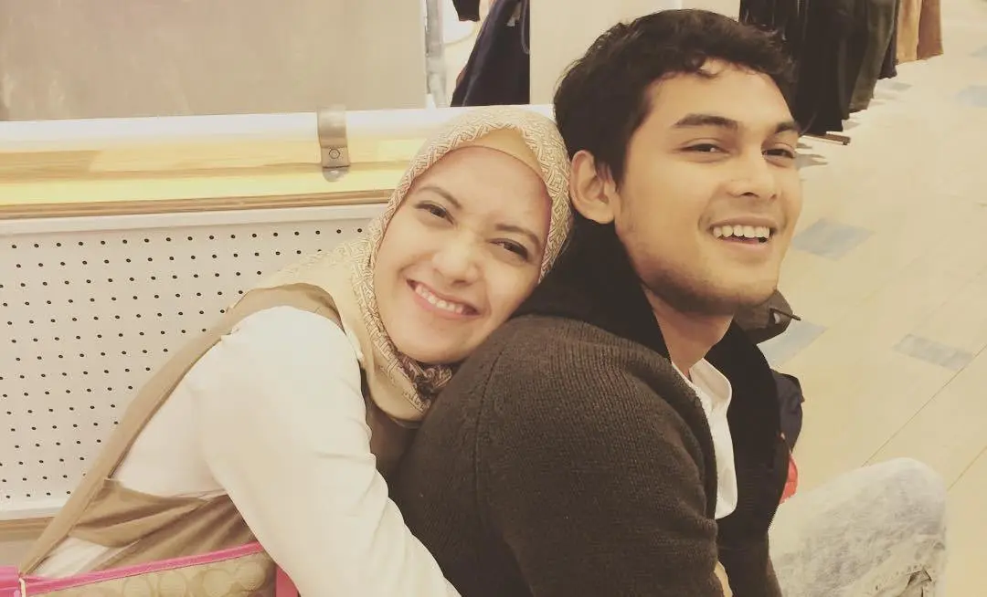 Adhitya Putri dan Ridwan Ghany [foto: instagram.com/adhityaputri]