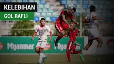 Berita video kelebihan gol cepat Timnas Indonesia U-19 yang dicetak Rafli Mursalim dibanding yang ditorehkan Vietnam ke gawang Myanmar. Apa saja kelebihan gol Rafli?