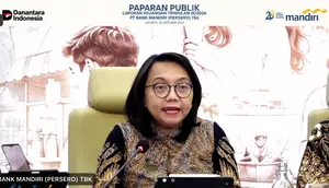 Laba Melesat 20,7%, Bank Mandiri Tebar Dividen Rp 50,6 Triliun