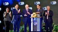 Presiden Jokowi resmi membuka Konferensi Tingkat Tinggi (KTT) World Water Forum ke-10 di Bali International Convention Center (BICC), Kab Badung, Bali (20/5)/Instagram @kemenpupr.