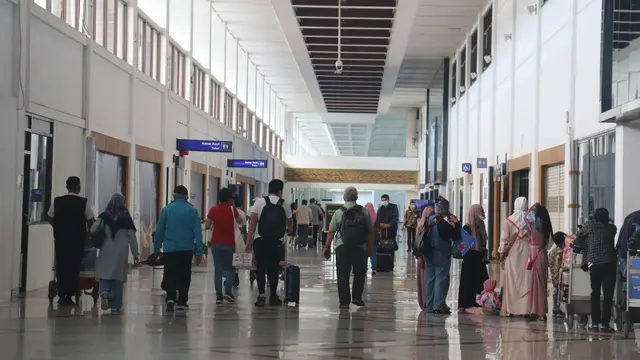 Suasana di Bandara Juanda (Dian Kurniawan/Liputan6.com)