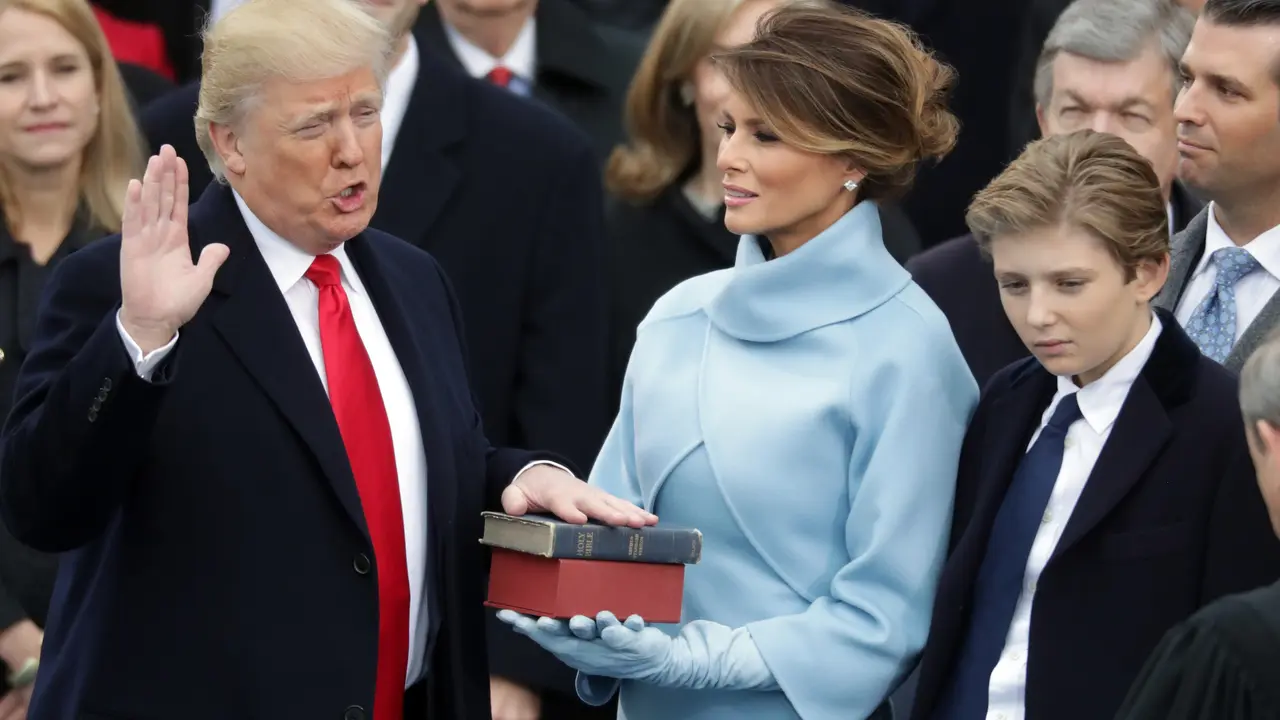 [Bintang] Melania Trump dan Donald Trump