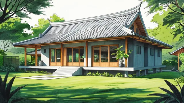 5 Sketsa Rumah Sederhana di Desa: Inspirasi Desain Nyaman dan Fungsional