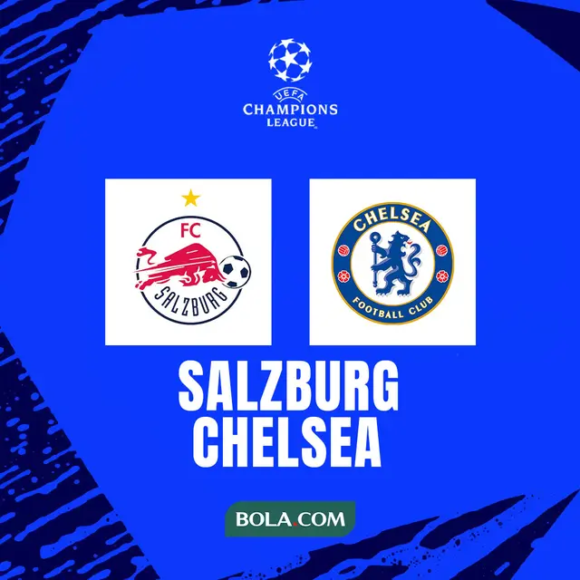 Liga Champions - Salzburg Vs Chelsea