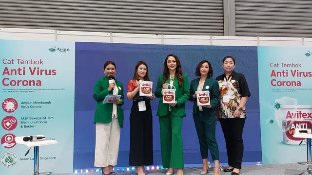 Avitex Luncurkan Cat Anti Corona, Reisa Broto Asmoro: Solusi Memutus Penyebaran Covid-19 di Rumah