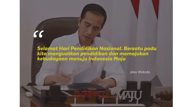 20 Kata-Kata Ucapan Hari Pendidikan Nasional, Penuh Harapan