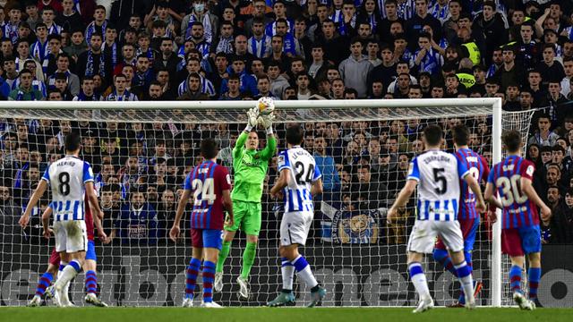 FOTO: Kalahkan Real Sociedad, Barcelona Kembali Kuasai Peringkat Dua Liga Spanyol