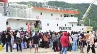 Pemudik Mulai Memadati Pelabuhan Gorontalo, Kapal Sabuk Nusantara 76 Jadi Andalan