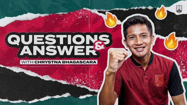 Berita video wawancara dengan pemain Persis, Chrystna Bhagascara yang ternyata mengidolai Toni Kross dan Evan Dimas