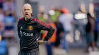 Dan ini merupakan kekalahan perdana MU di bawah asuhan Erik Ten Hag dalam laga pramusim. (AP/NTB Scanpix/Stian Lysberg Solum)