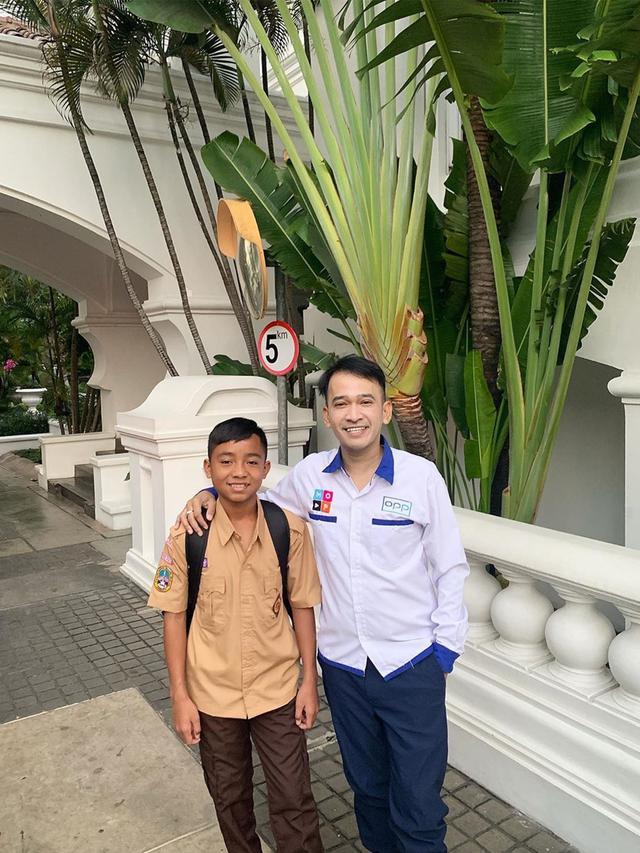 6 Momen Ruben dan Sarwendah antar Betrand Peto ke Sekolah Baru