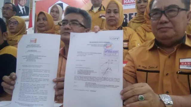 DPD Hanura Banten menggelar konfrensi pers