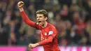 4. Thomas Mueller (Bayern Munchen), 8 gol dari 926 menit penampilan. (AFP/Christof Stache)