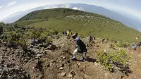 Kondisi Gunung Dempo Pagaralam (Alwi Alim/JawaPos.com)