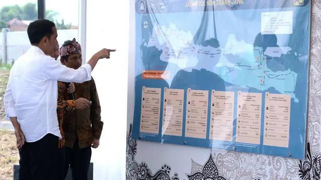 Presiden Jokowi Resmikan Tol Soroja
