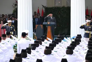 Prabowo menyebut, berbagai perlawanan saat transformasi bangsa akan muncul. (Foto: Biro Pers Sekretariat Presiden)