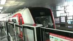 LRT Kelapa Gading diujicoba mulai dari stasiun Velodrome. Uji coba ini juga dihadiri oleh Wali kota Seoul.
