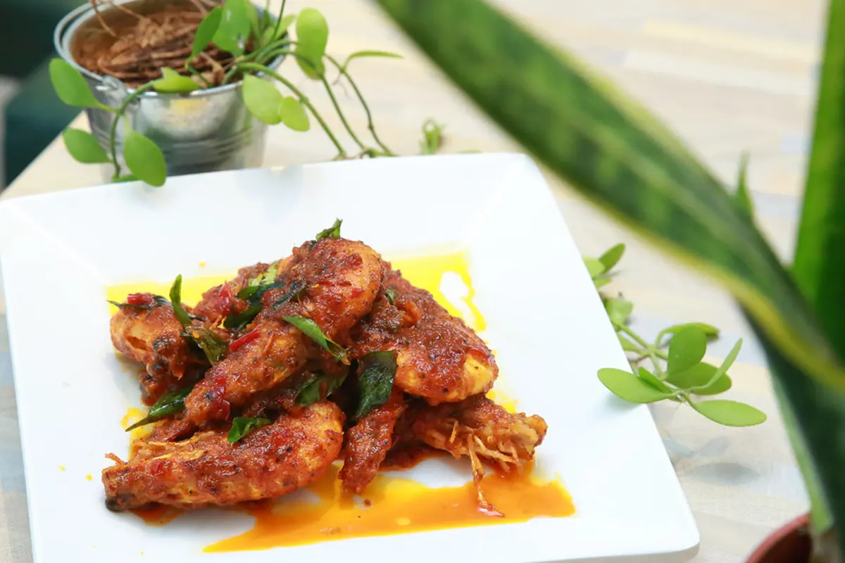 rendang udang