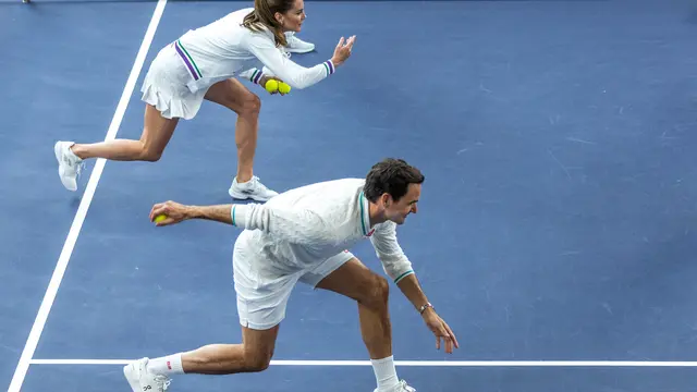 Pesona Kate Middleton Beraksi di Lapangan Tenis Wimbledon, Sampai Dipuji Roger Federer
