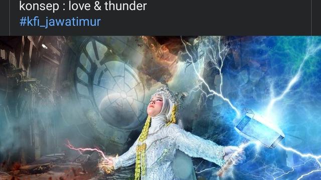 7 Editan Foto Prewedding Nyeleneh Bak di Dunia Lain Ini Bikin Geleng Kepala