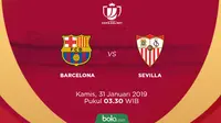 Copa del Rey: Barcelona Vs Sevilla (Bola.com/Adreanus Titus)