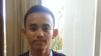 Abdul Rofik Budin, calon mahasiswa UPNVY dari Desa Lafeu, Sulawesi Tengah. (Foto : Ardhike Indah)