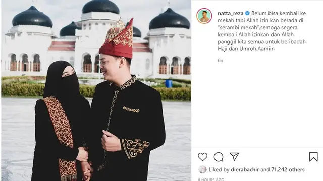 Natta Reza (Foto: Instagram/@natta_reza)