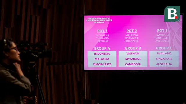 Timnas Indonesia Putri U-16 Satu Grup dengan Malaysia dalam Piala AFF U-16 2025