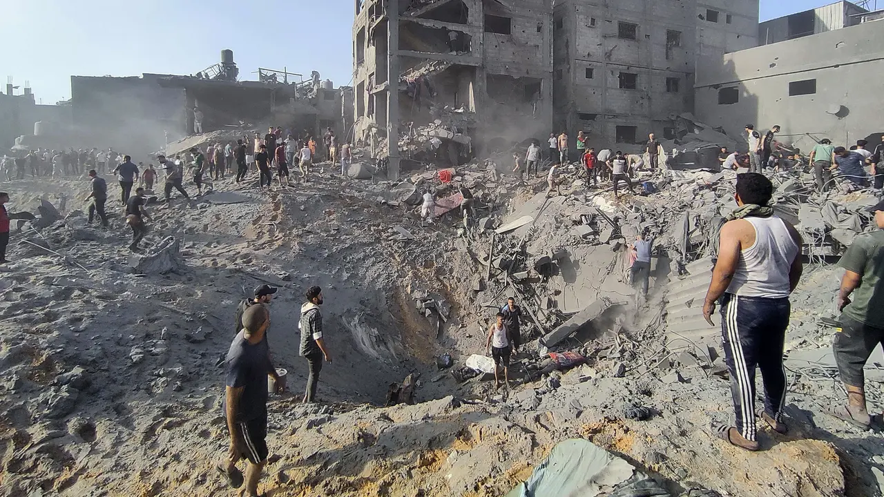 Israel Serang Kamp Pengungsi Jabalia di Gaza