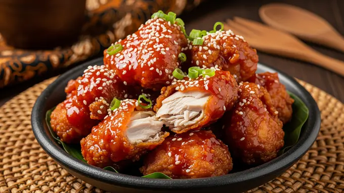 7 Resep Ayam Goreng Saus Pedas Manis, Renyah di Luar dan Juicy di Dalam