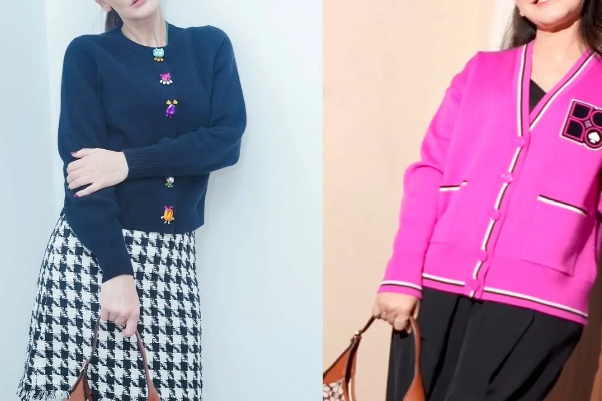 Beda Pesona Luna Maya dan Rossa Kenakan Tas Seharga Rp6,9 Juta-an yang Sama