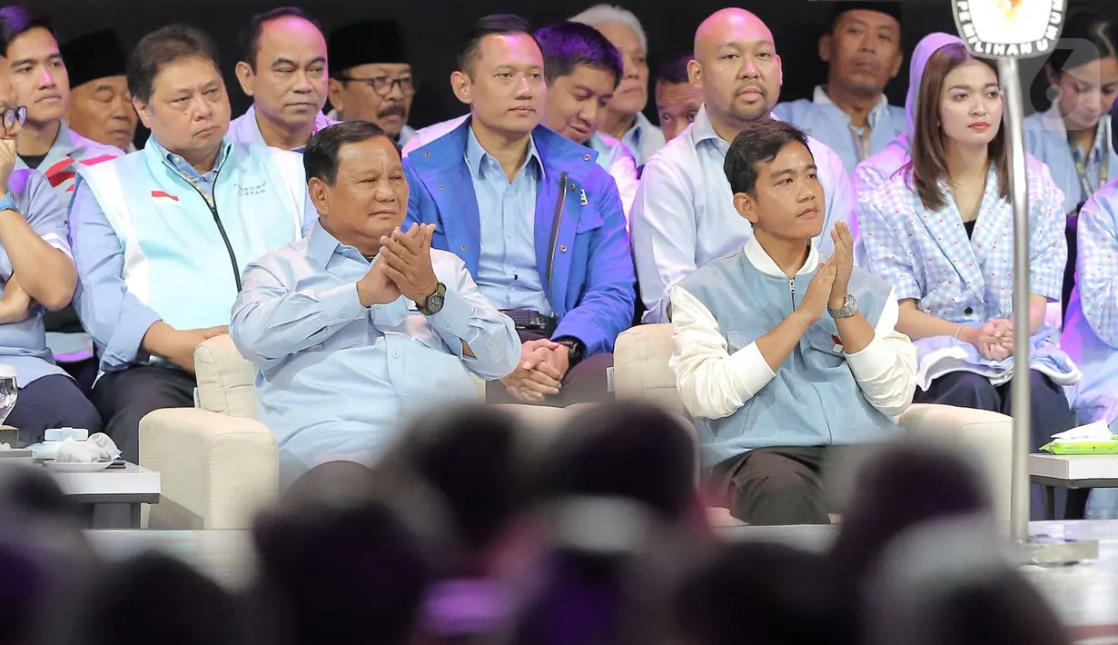 Para Capres akan mendapat tambahan waktu di sesi pernyataan penutup dari 2 menit jadi 4 menit. (Liputan6.com/Angga Yuniar)