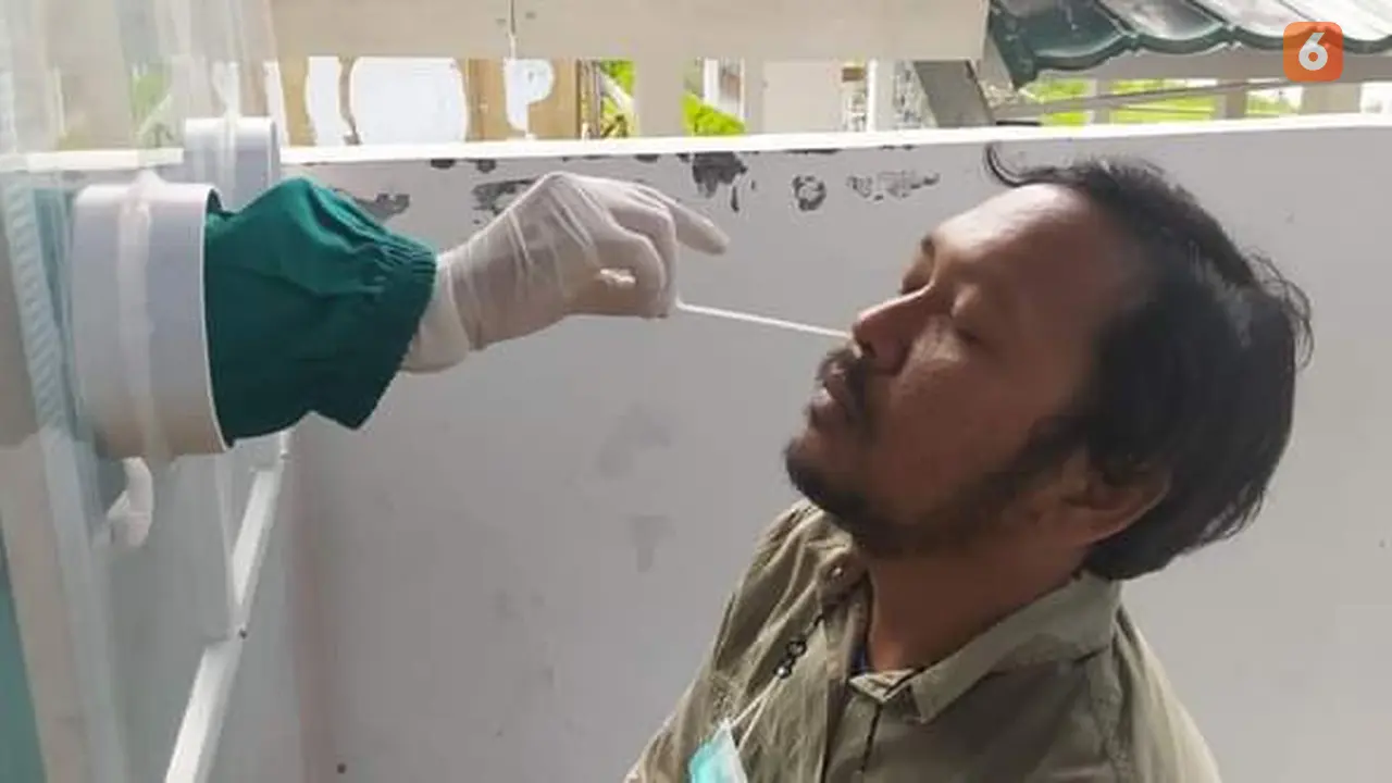 tes PCR di salah satu RS di Kabupaten Sigi