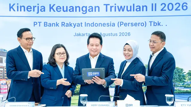 BRI Cetak Laba Rp31,2 Triliun, 75,1 Persen Portofolio Kredit Mengalir ke UMKM
