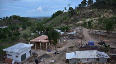 embangunan Sistem Penyediaan Air Minum (SPAM) Mandalika dan Tempat Pemrosesan Akhir (TPA) Sampah Pengengat di Kabupaten Lombok Tengah. Dok PUPR.
