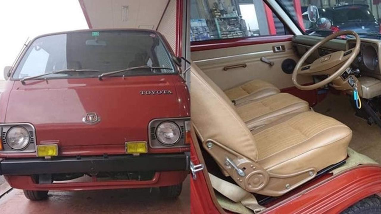 Toyota Hiace jadul ((Facebook/Sri Lankan Van Riders)