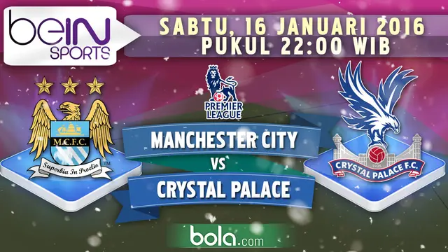 Manchester City vs Crystal Palace (Bola.com/Samsul Hadi)