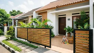 7 Model Pagar Minimalis Teras Kecil yang Aman untuk Anak, tetapi Tidak Membuat Rumah Pengap