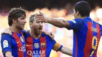 5. Lionel Messi (Barcelona) - 2 Gol. (AFP/Pau Barrena)