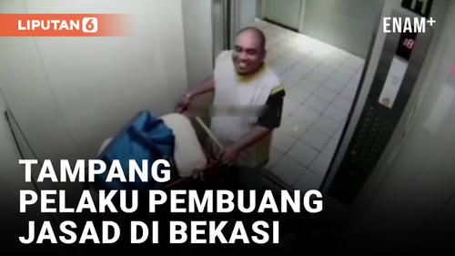 VIDEO: Terekam CCTV! Detik-detik Pelaku Buang Jasad Wanita di Bekasi