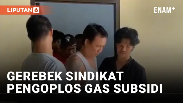 VIDEO: Gerebek Sindikat Pengoplos Gas Subsidi, 3 Orang Ditangkap
