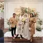 Potret acara ngunduh mantu Reza Zakarya dan Amira Karaman. (Sumber: Instagram/amira_krmn/evi_masamba_real)