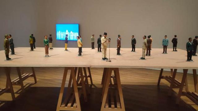 Tema pameran terbaru di Museum MACAN, Voice Against Reason. (Liputan6.com/Henry)