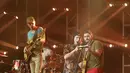Penampilan Band asal Denmark, Lukas Graham saat konser bertajuk Lukas Graham The Purple Asian Tour-Live in Jakarta 2019 di The Kasablanka Hall, Mal Kota Kasablanka, Jakarta (1/10/2019). Ini merupakan penampilan pertama Lukas Graham di Indonesia. (Fimela.com/Bambang E. Ros )